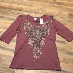 Angels and diamonds top